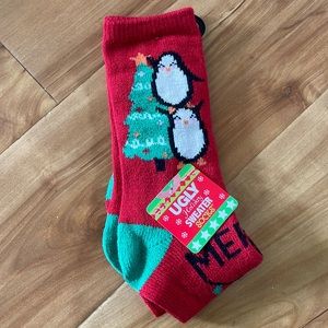 NWT Ugly Sweater Holiday Socks